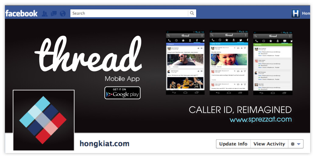 Sprezzat Facebook Profile
