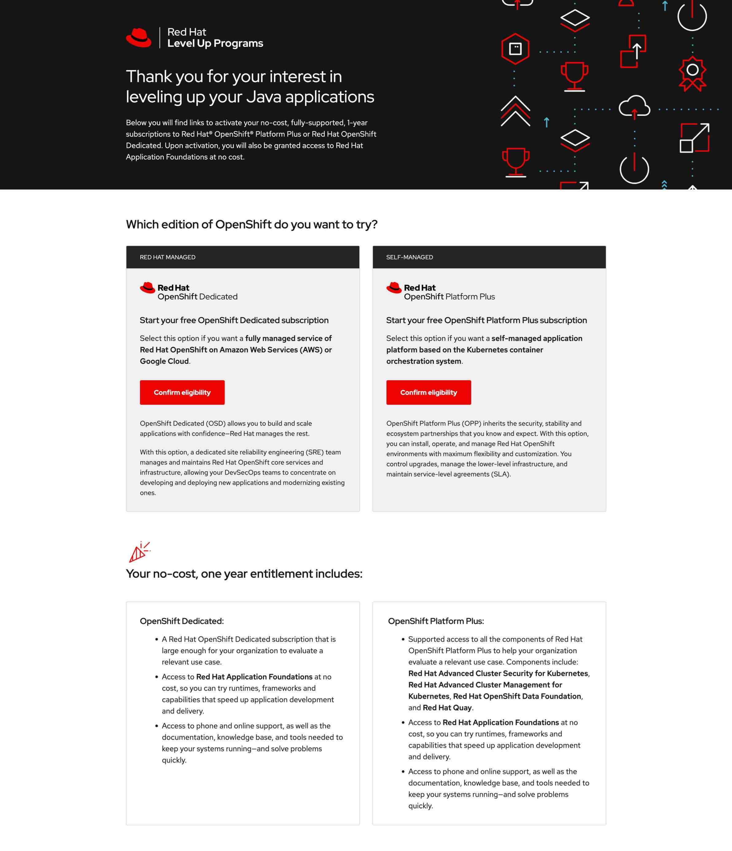 Level Up Sign Up Page